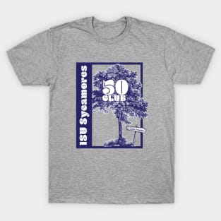 ISU Sycamore Theater 50 Club (Blue version) T-Shirt